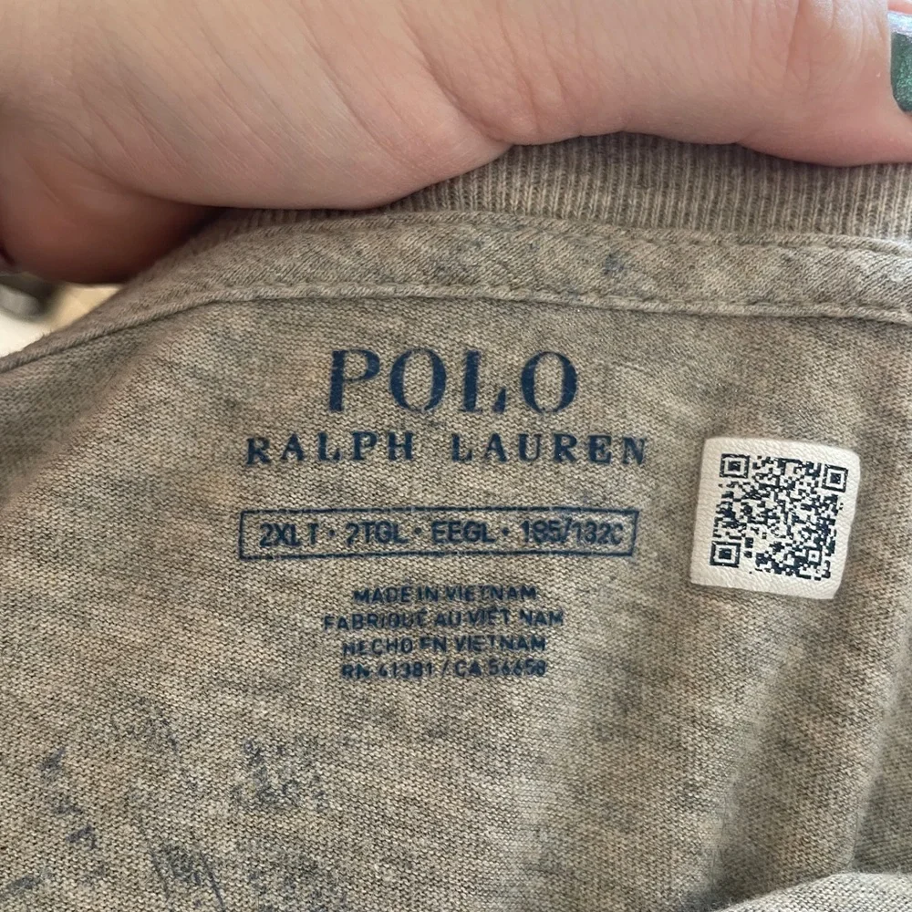 2 Polo by Ralph Lauren Men's Gray T-Shirts - Picture 3 of 6